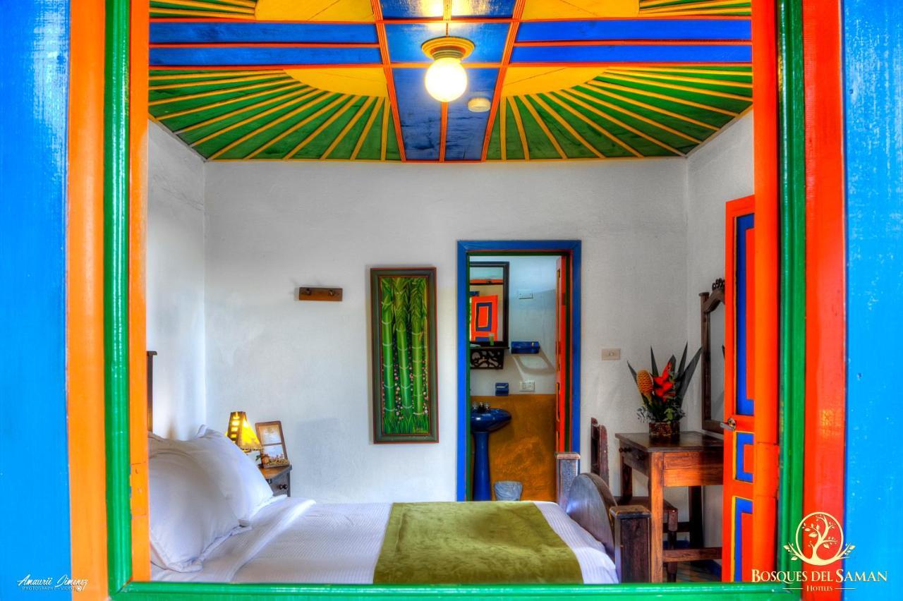 Hotel Bosques Del Saman Alcala Quimbaya Exteriör bild