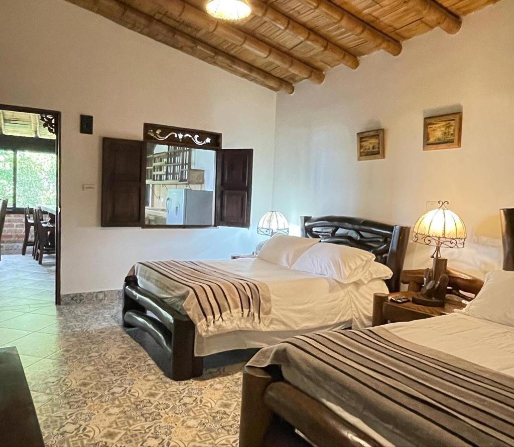 Hotel Bosques Del Saman Alcala Quimbaya Exteriör bild
