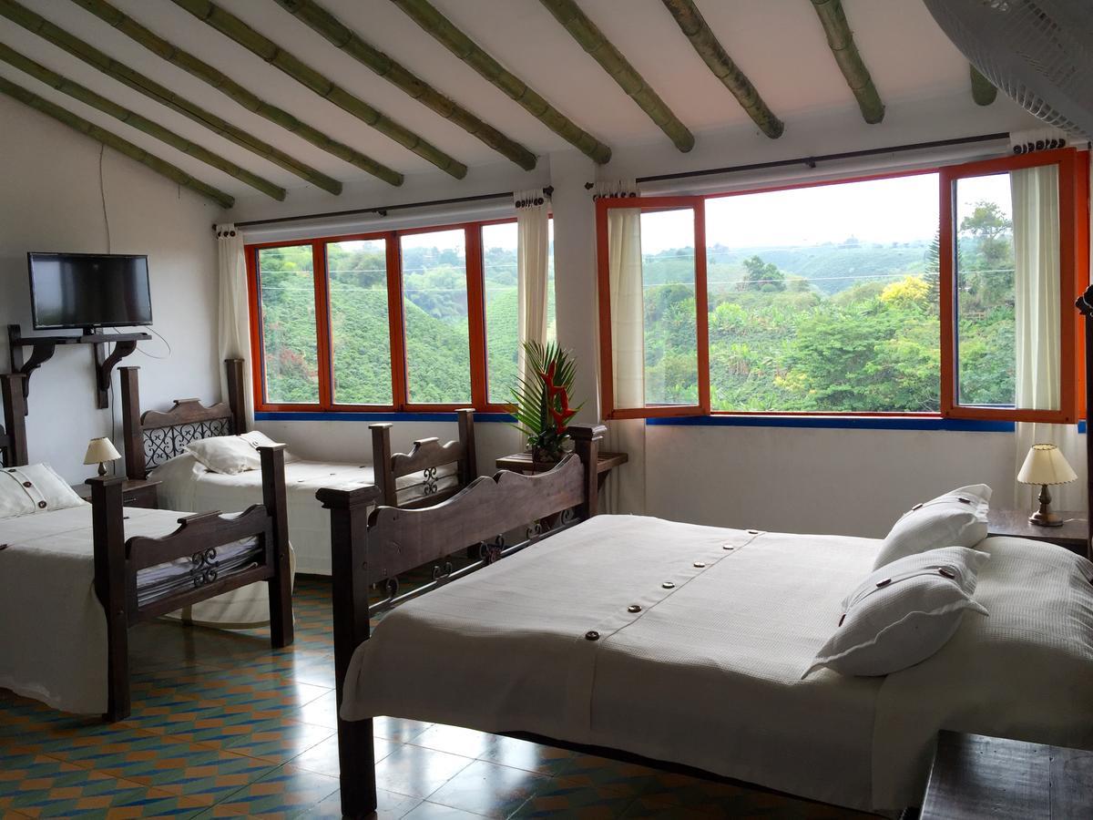 Hotel Bosques Del Saman Alcala Quimbaya Exteriör bild