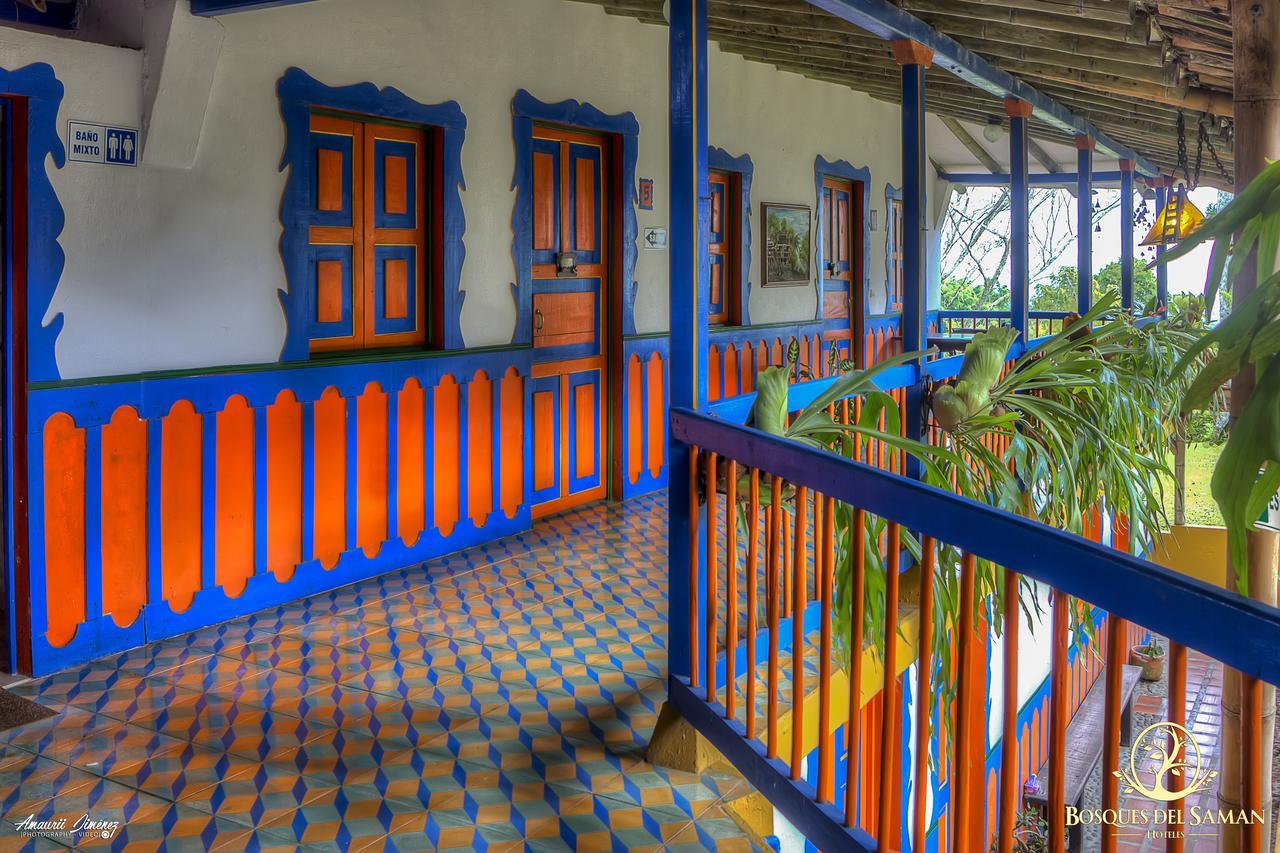 Hotel Bosques Del Saman Alcala Quimbaya Exteriör bild