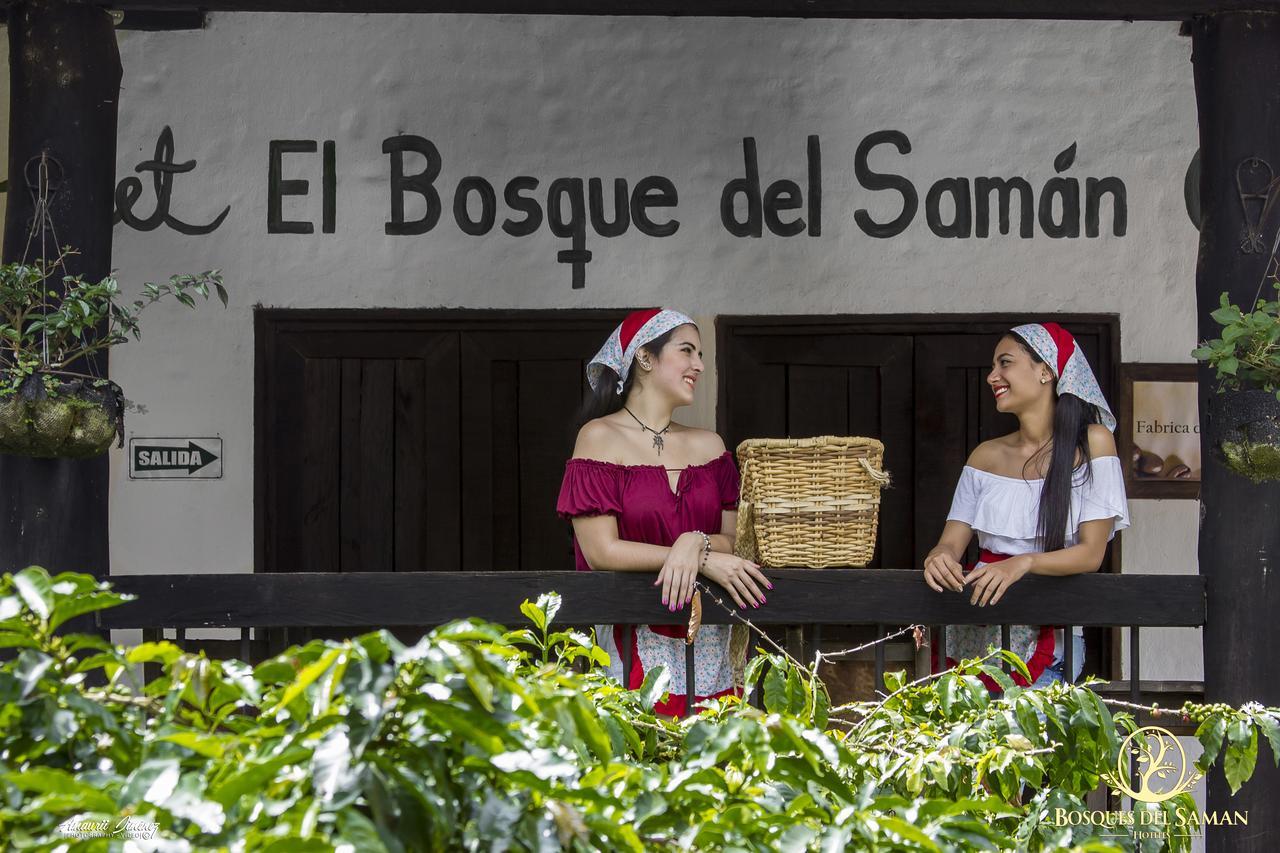 Hotel Bosques Del Saman Alcala Quimbaya Exteriör bild