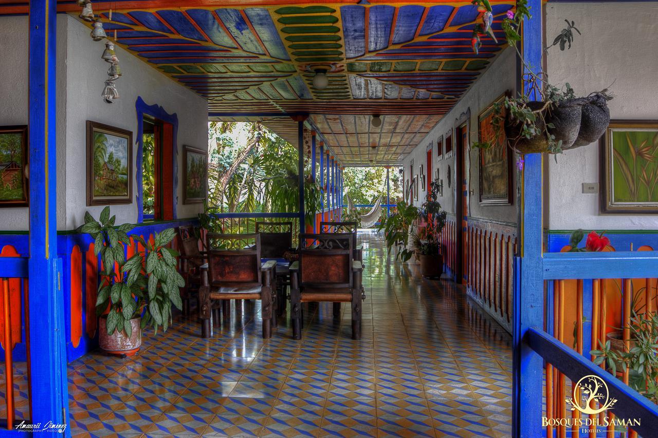 Hotel Bosques Del Saman Alcala Quimbaya Exteriör bild